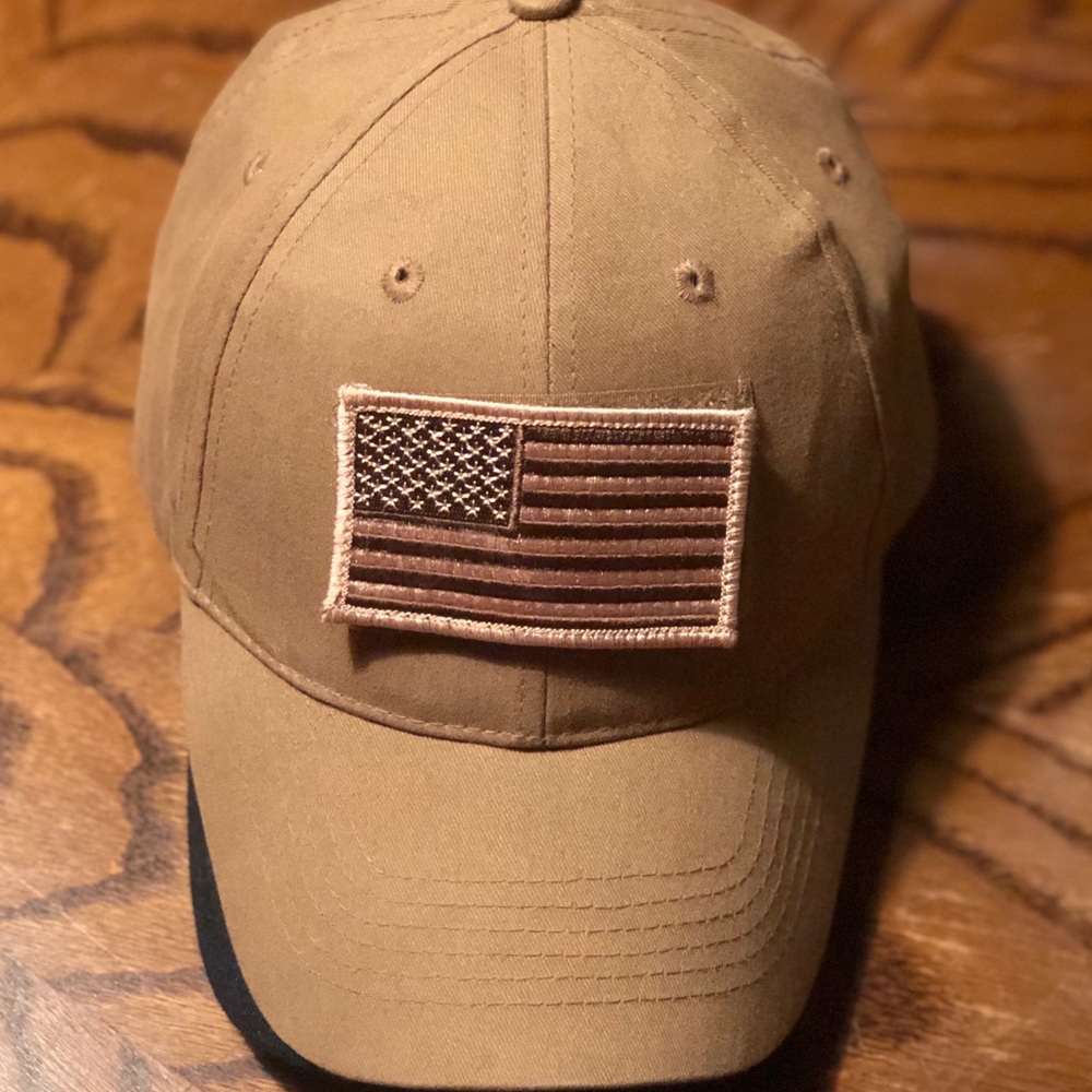 Hat. Baseball type cap.